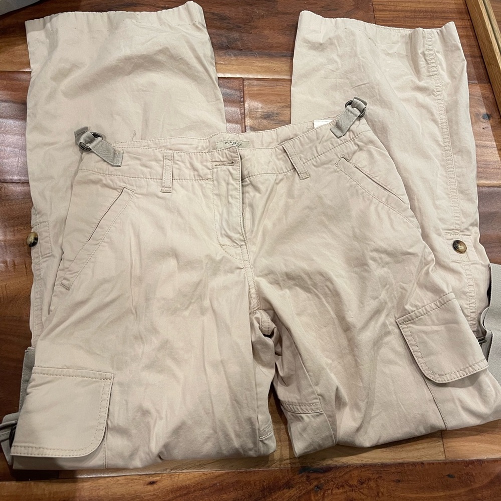 Burberry London vintage cargo pants